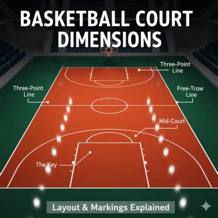 Question: What Is The Size Of A High School Basketball Court